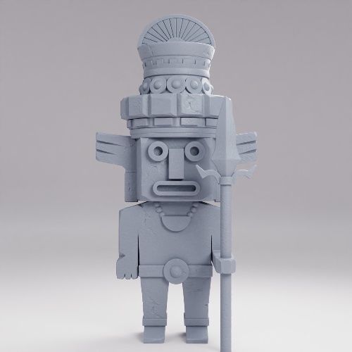 古代寺院の番兵 の画像