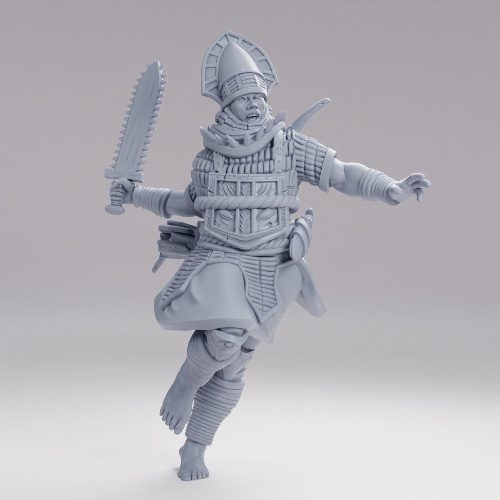 Picture of Jungle Warrior Attack Face