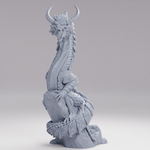 古代天龍（アンシエント・セレスティアル・ルン・ドラゴン） の画像