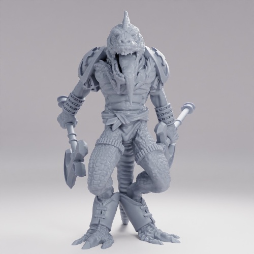 Picture of Lizardfolk Axe Daredevil