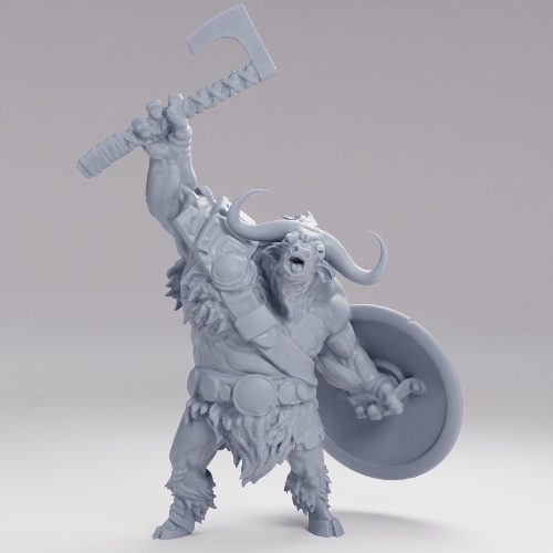 Picture of Longhorn Minotaur War Cry