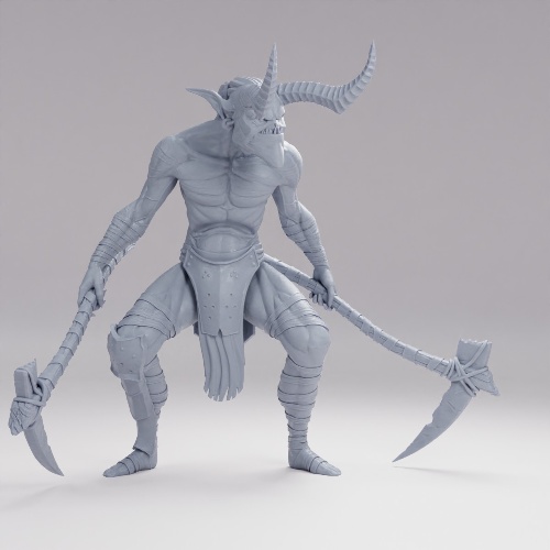 Picture of Lower Devil Warrior Axe