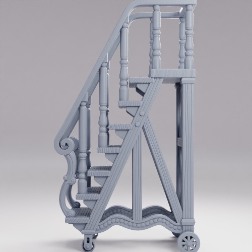 Picture of Magical Library Mobile Ladder A