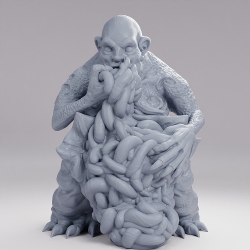Picture of Mane Demon Eating