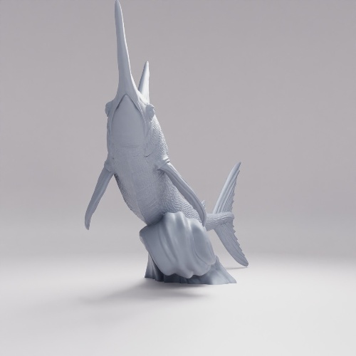 Picture of Marlin Swordfish Jump