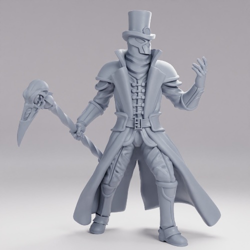 Picture of Masked Baron Staff