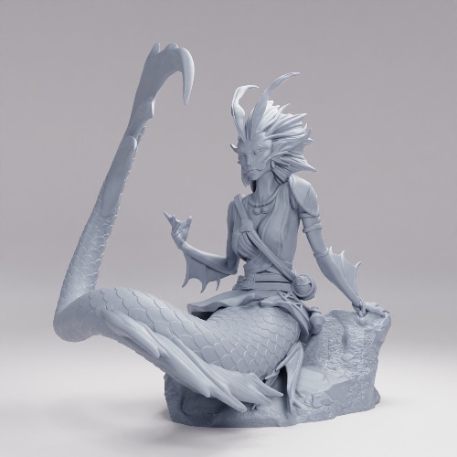 Picture of Merfolk Sitting