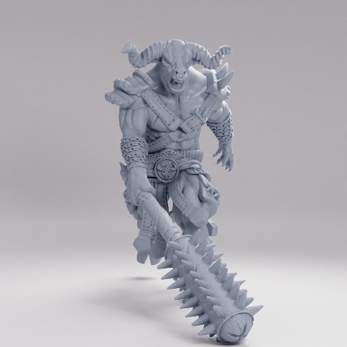 Picture of Minotaur Adventurer Mace