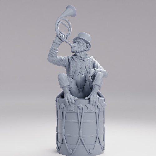 Picture of Monkey Director Horn