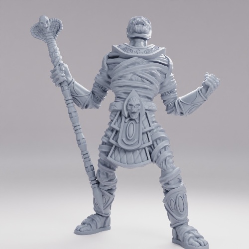 Picture of Mummy Mage Angry