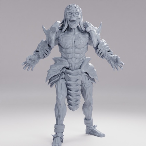 Picture of Muscle Golem Screaming