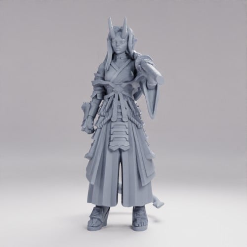 Picture of Myterious Oni Girl