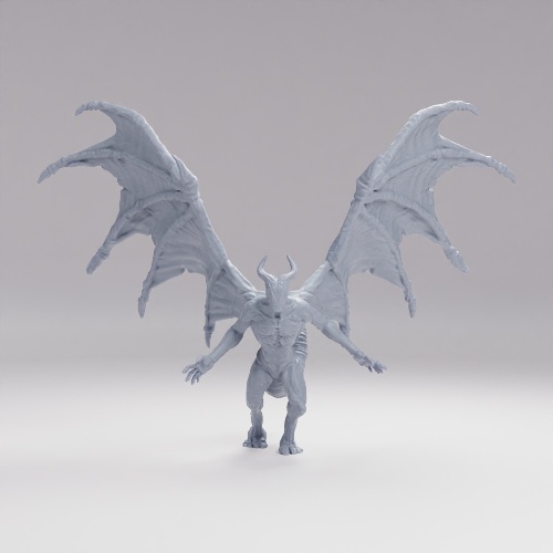 Picture of Night Gaunt Attacking