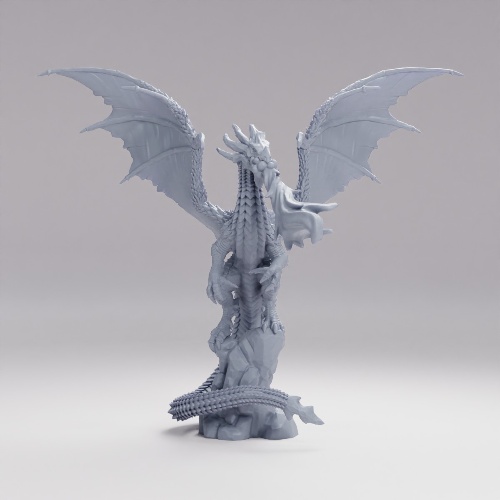 Picture of Obsidian Dragon Adult Breath