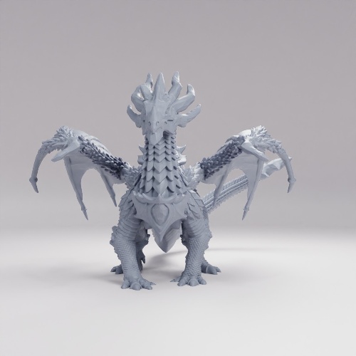 Picture of Obsidian Dragon Young  B