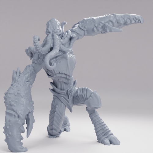 Picture of Octocrab Attacking B