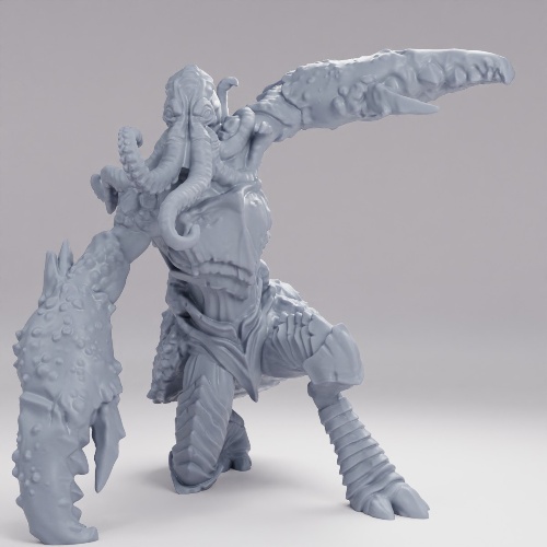 Picture of Octocrab Attacking