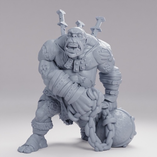 Picture of Ogre Zombie Wrecking Ball