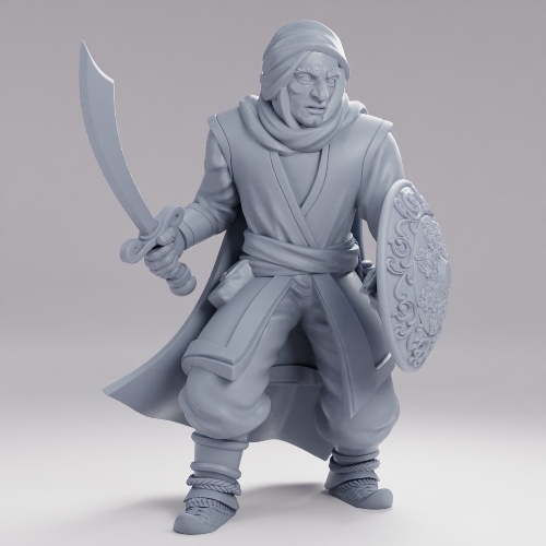 Picture of Oriental Army Swordsman