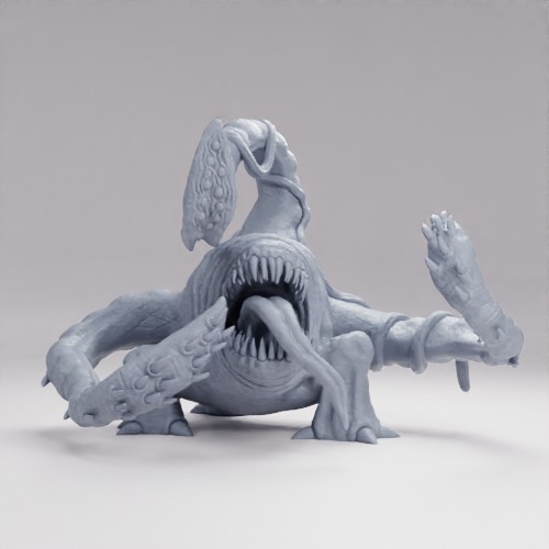 Picture of Otyugh Attacking