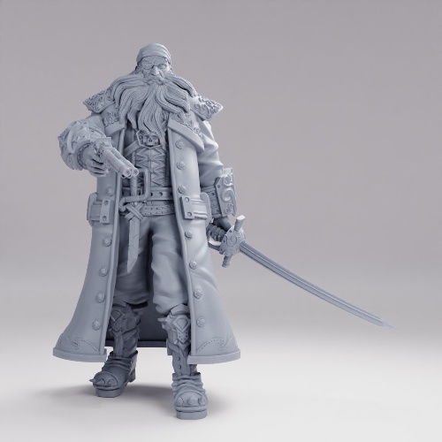 Picture of Pirate Captain Barbarossa