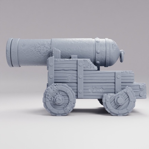 Picture of Pirate Hideout Scatter Cannon A Old