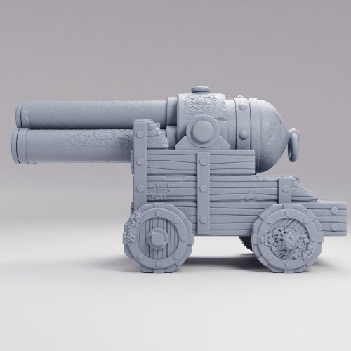 Picture of Pirate Hideout Scatter Cannon B Old