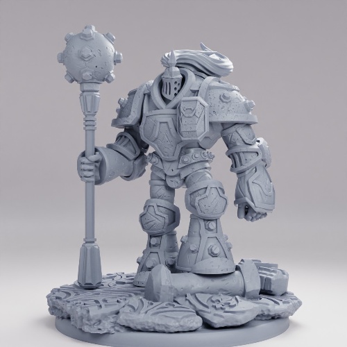 古代の石の歩哨 の画像