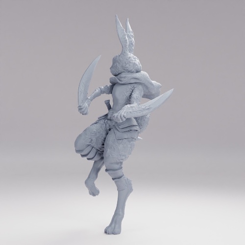 Picture of Rabbit Folk Warrior