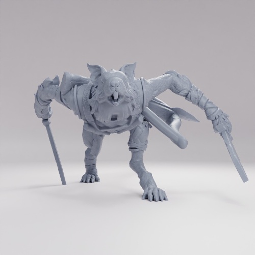 Picture of Rat Folk Rogue Attack