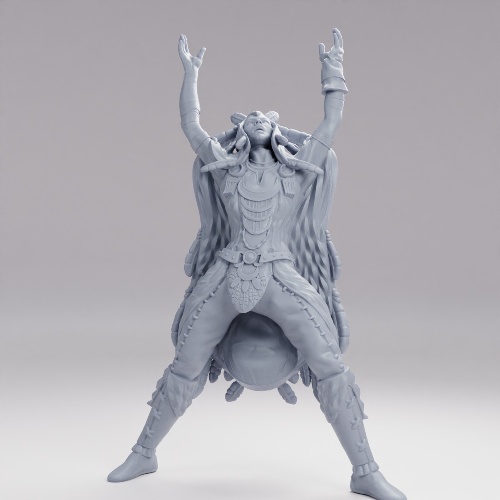 Picture of Raven Shaman Pray