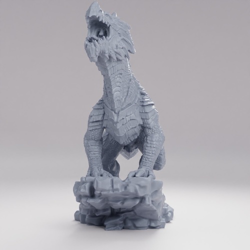 Picture of Red Guard Drake Roaring