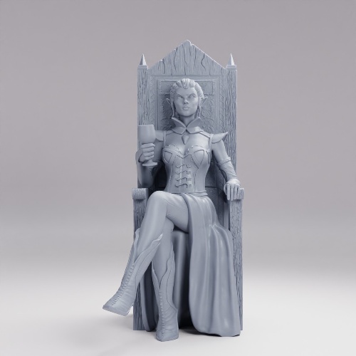 Picture of Royal Vampire Lady Throne