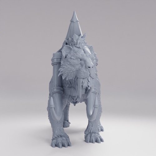 Picture of Sabretooth Tiger Mount