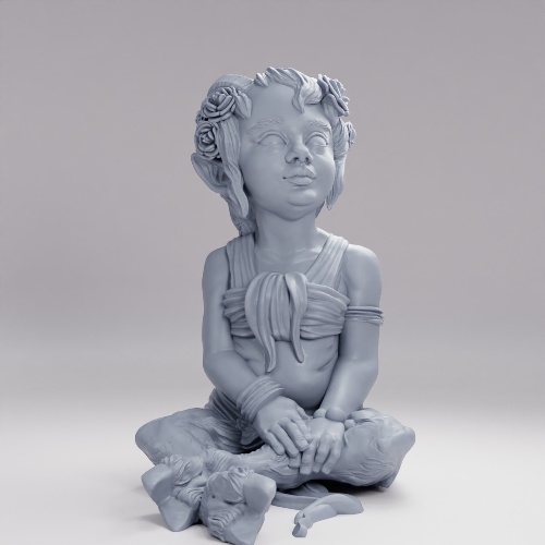 Picture of Satyr Child Attention