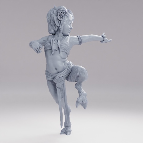 踊るシルヴァンのフォーン の画像
