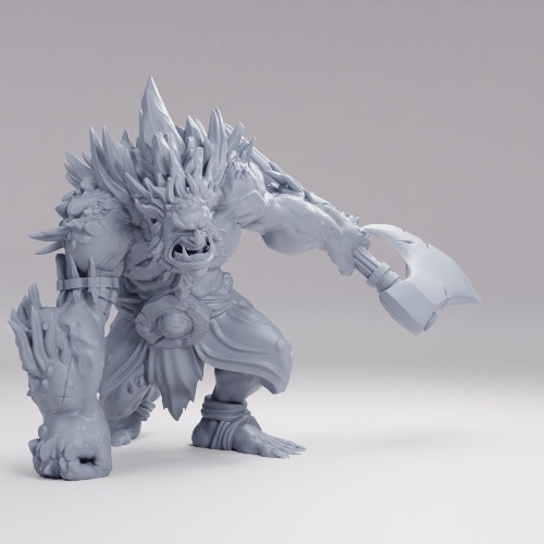 Picture of Savage Troll Kneel