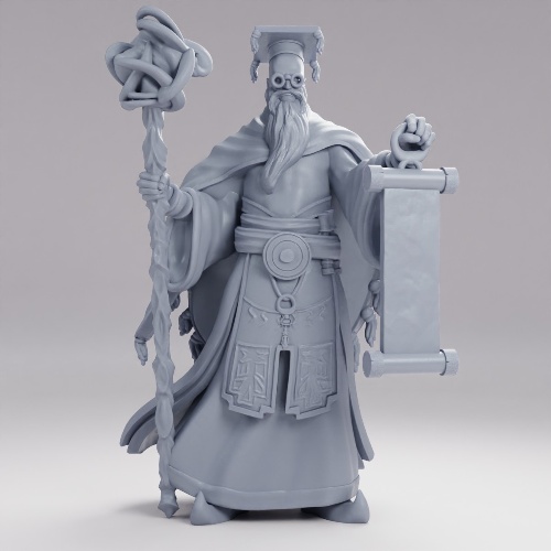 Picture of Schoolar Wizard Scroll