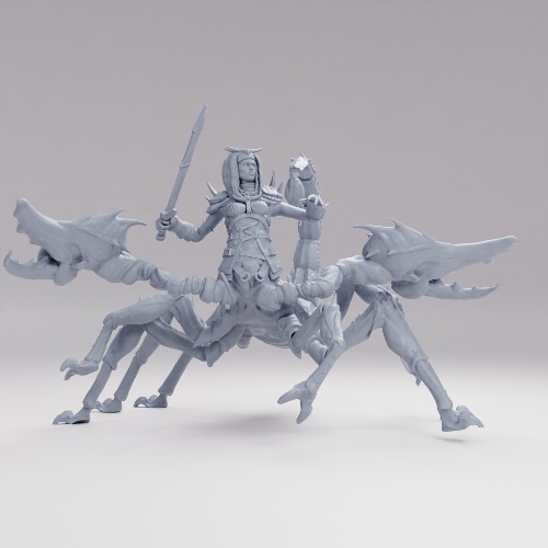 Picture of Scorpion Centaur Lady Sword