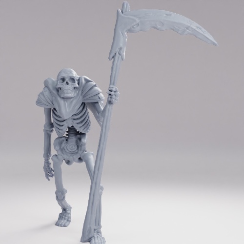 Picture of Scythe Of Dead Skeleton