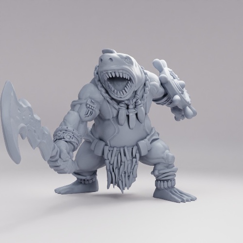 Picture of Shark Folk Brute Attack
