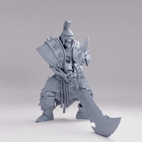 Picture of Skeleton Heavy Gladiator Attack Helmet
