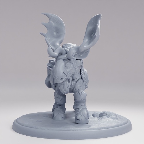 Picture of Snow Moose Mount