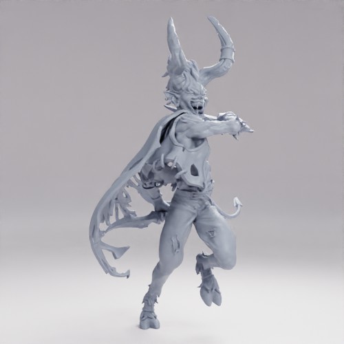 跳躍する魔族 の画像