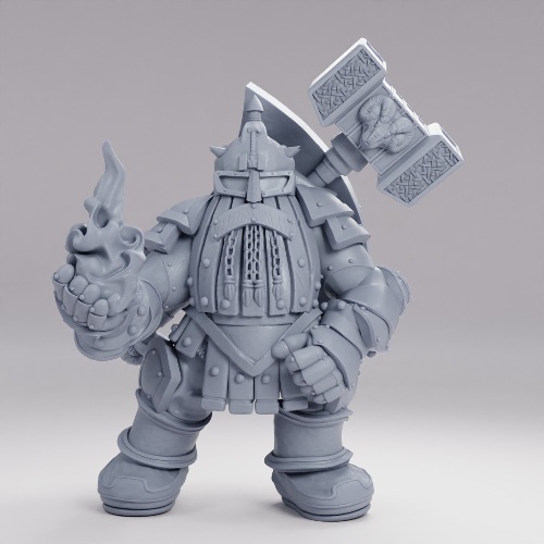 Picture of Steel Dwarf Blacksmith