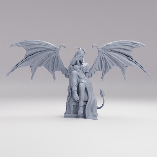 Picture of Succubus Demon Sitting
