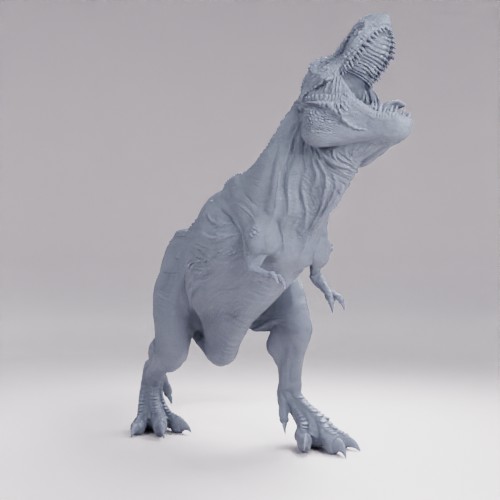 Picture of T Rex Roaring