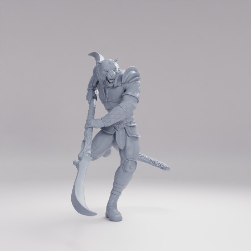 咆哮する虎将軍 の画像