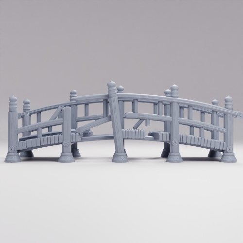 朽ち果てた楼閣への道 の画像