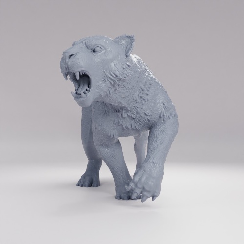 Picture of Tiger Angry
